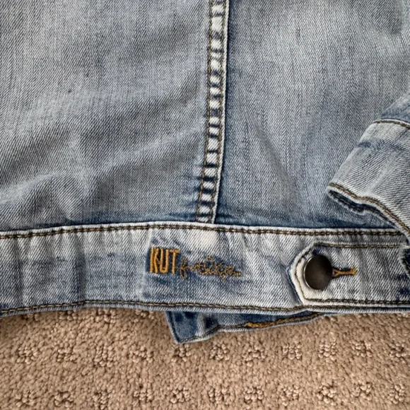 Kut from Kloth Denim Jacket size S light wash women’s - Picture 5 of 5